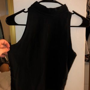 Cropped Sleeveless ASOS Turtleneck